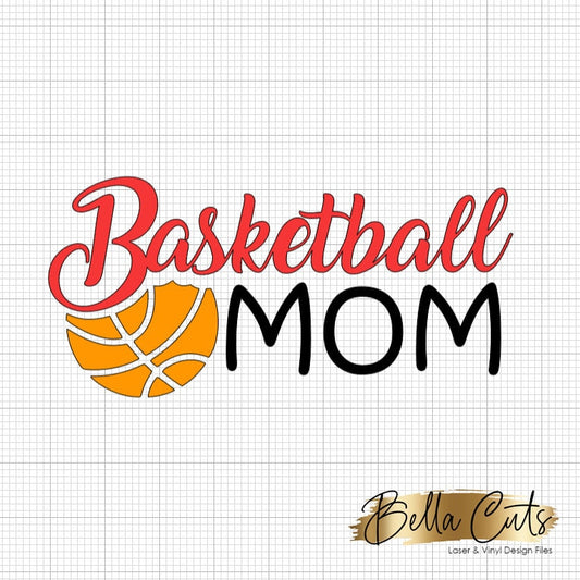 Basketball Mom SVG digital download Vinyl, Cricut Ready File #V103